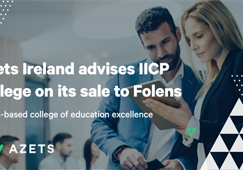 Azets Ireland advises IICP Education & Training Limited on its sale to Folens Image